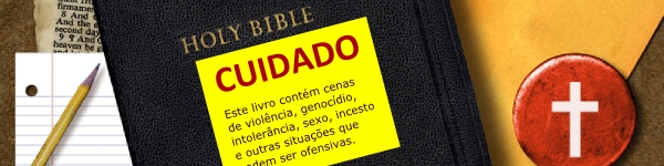 Bíblia Sagrada - Cuidado: Este livro contém cenas de violência, genocídio, intolerância, sexo, incesto e outras situações que podem ser ofensivas.