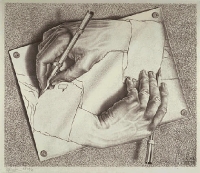 Drawing Hands, de M. C. Escher