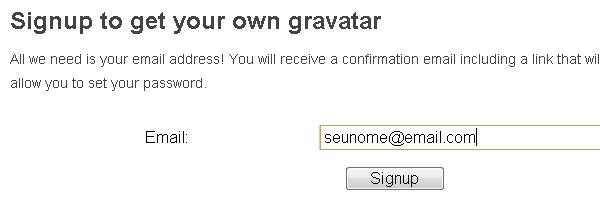 Insira seu e-mail