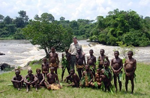 Pigmeus mbuti do Congo
