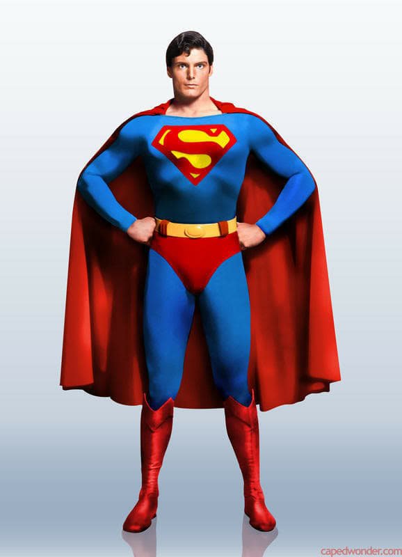 Christopher Reeve como Super-Homem